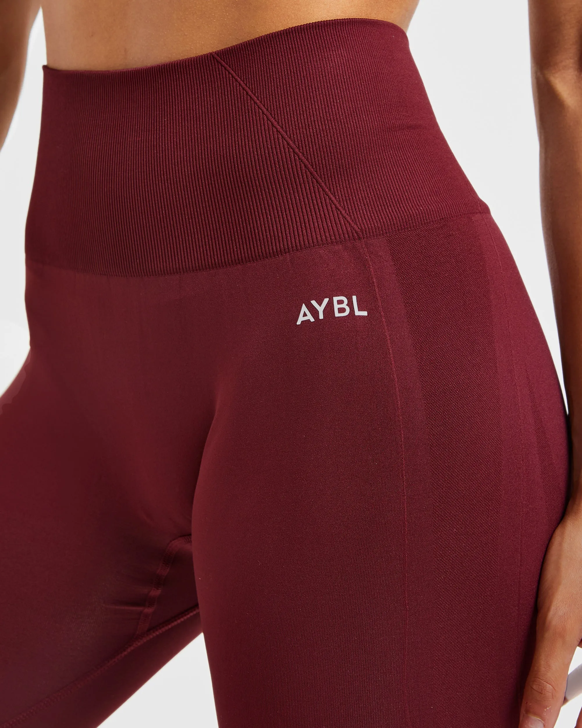 Empower Seamless Leggings - Red Wine