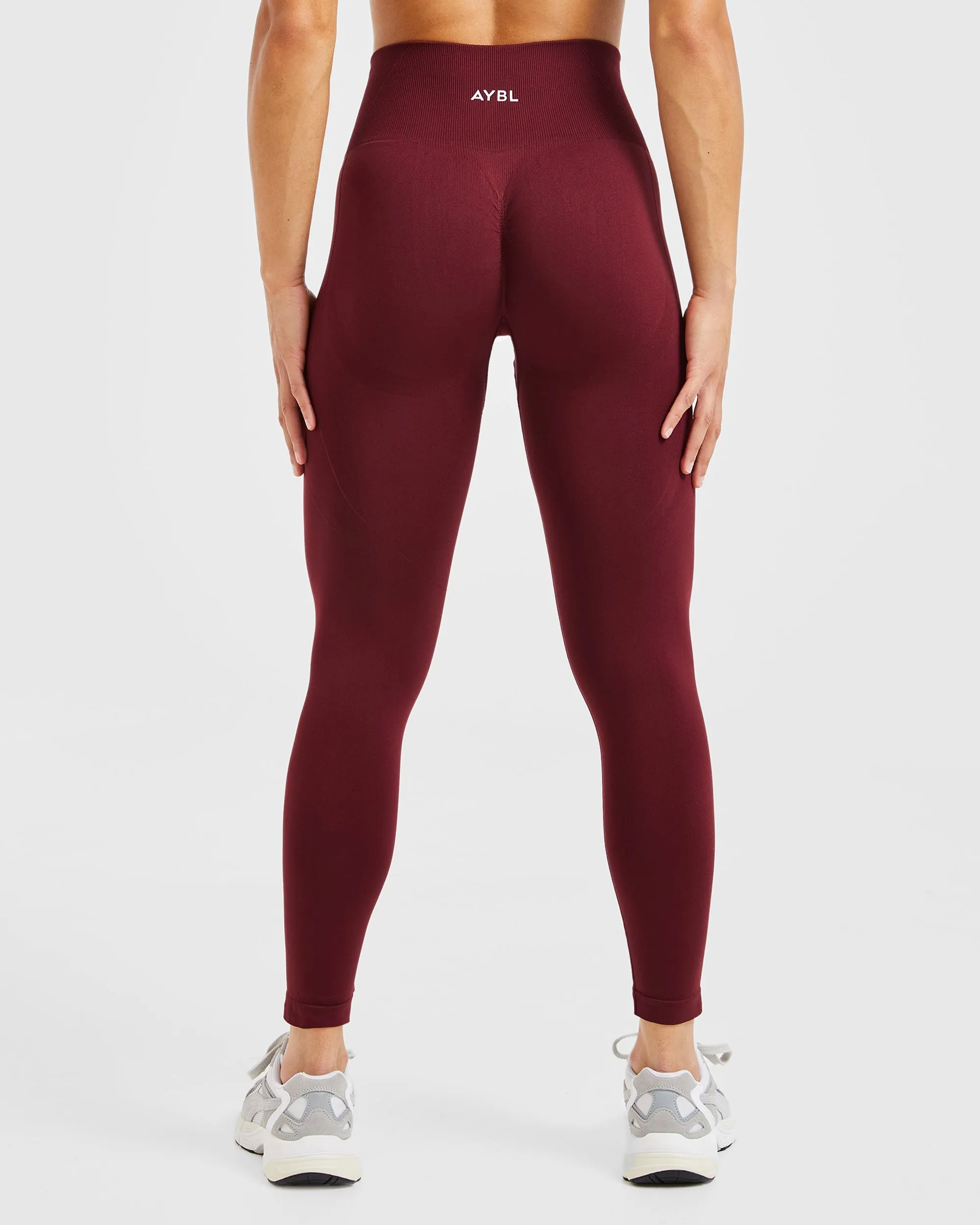 Empower Seamless Leggings - Red Wine