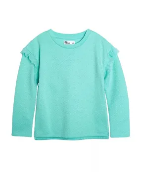 Epic Threads Toddler Girls Long Sleeve Drop Shoulder T-shirt-Sugar Blue