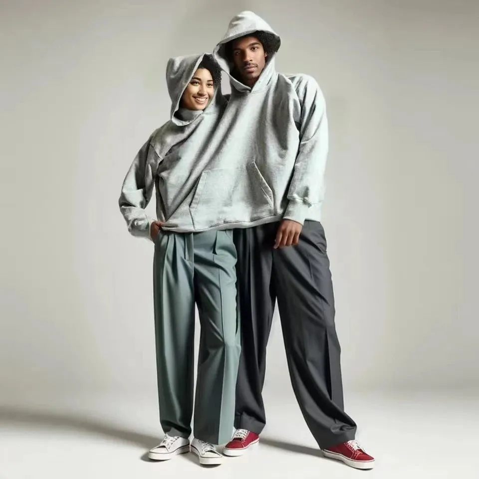 European And American Creative Couple Solid Color Jumpsuit