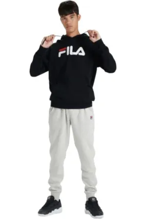 FILA Axel Logo Hoodie Black