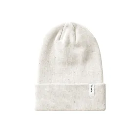 Fine Ribbed Cotton Toque Eggshell