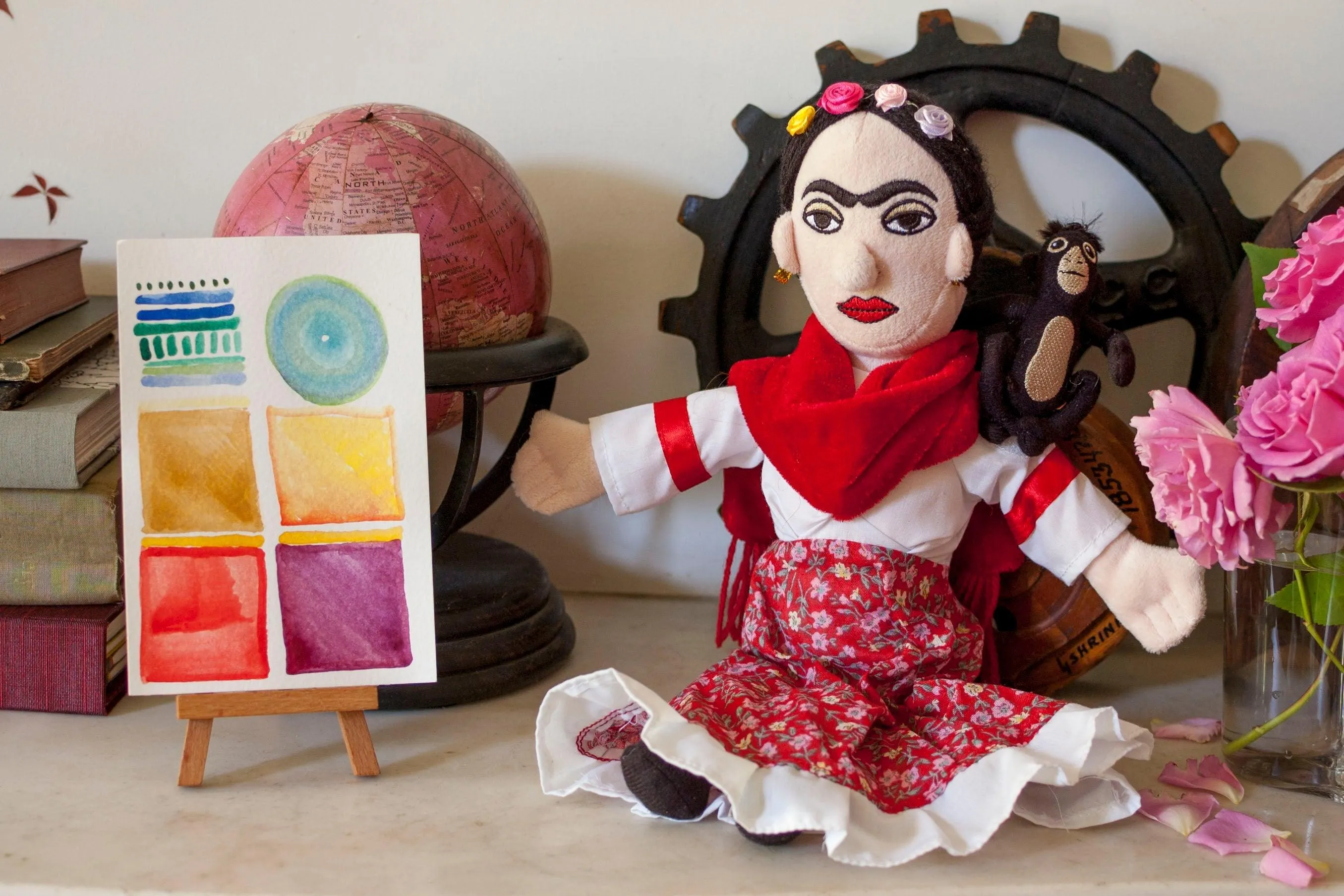 Frida Kahlo Plush Doll