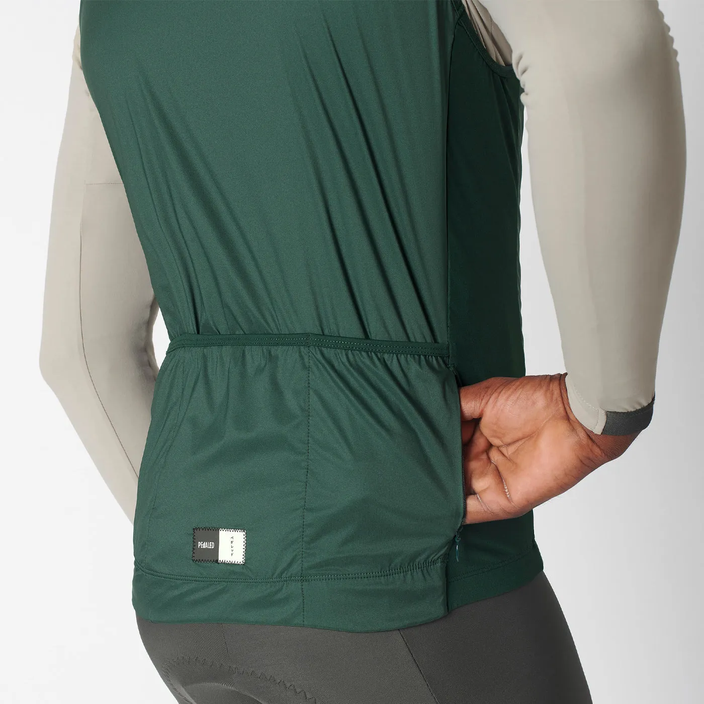 Gilet Pedaled Essential Alpha - Verde