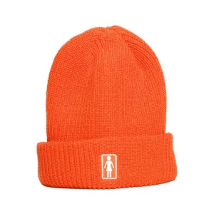 Girl OG Fold Beanie Orange