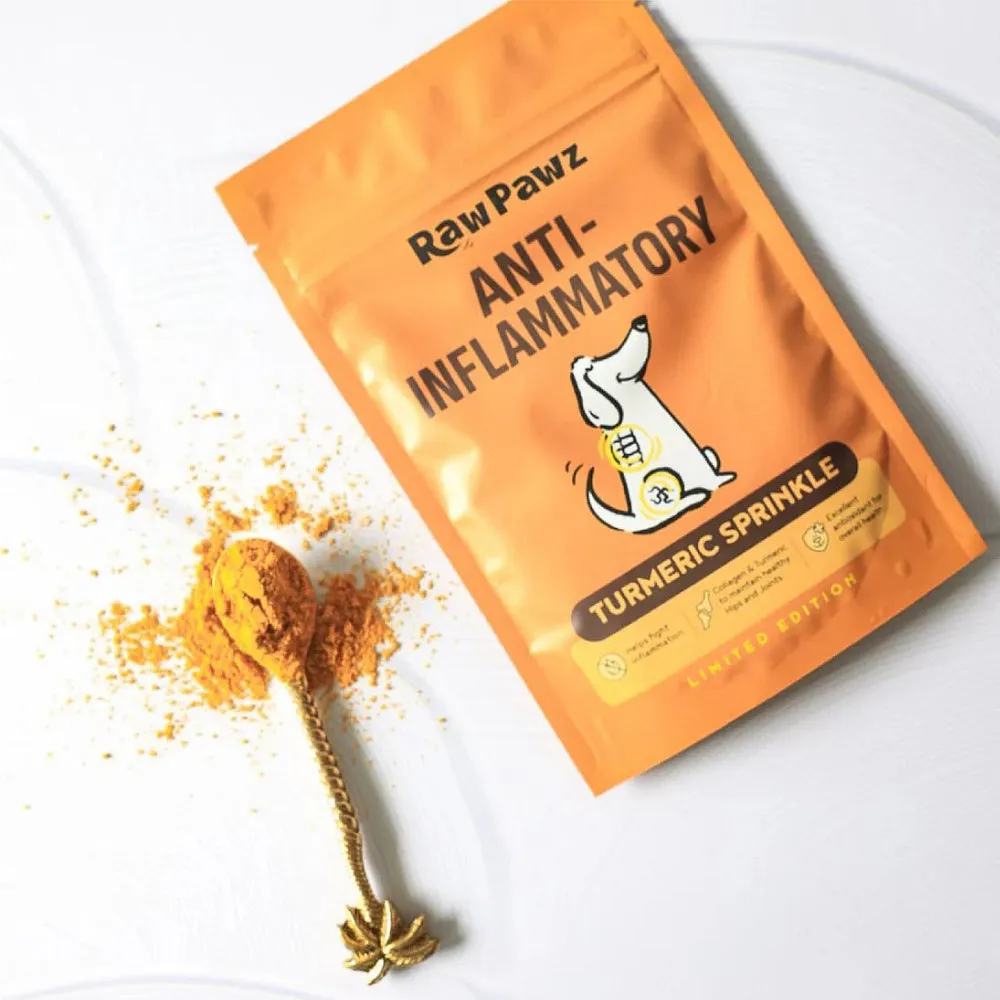 Golden Turmeric Sprinkle Dog Meal Topper