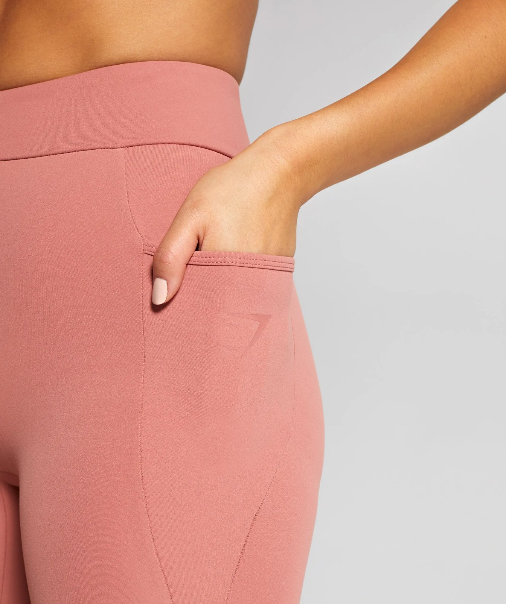 Gymshark Sculpt Leggings - Deep Blush