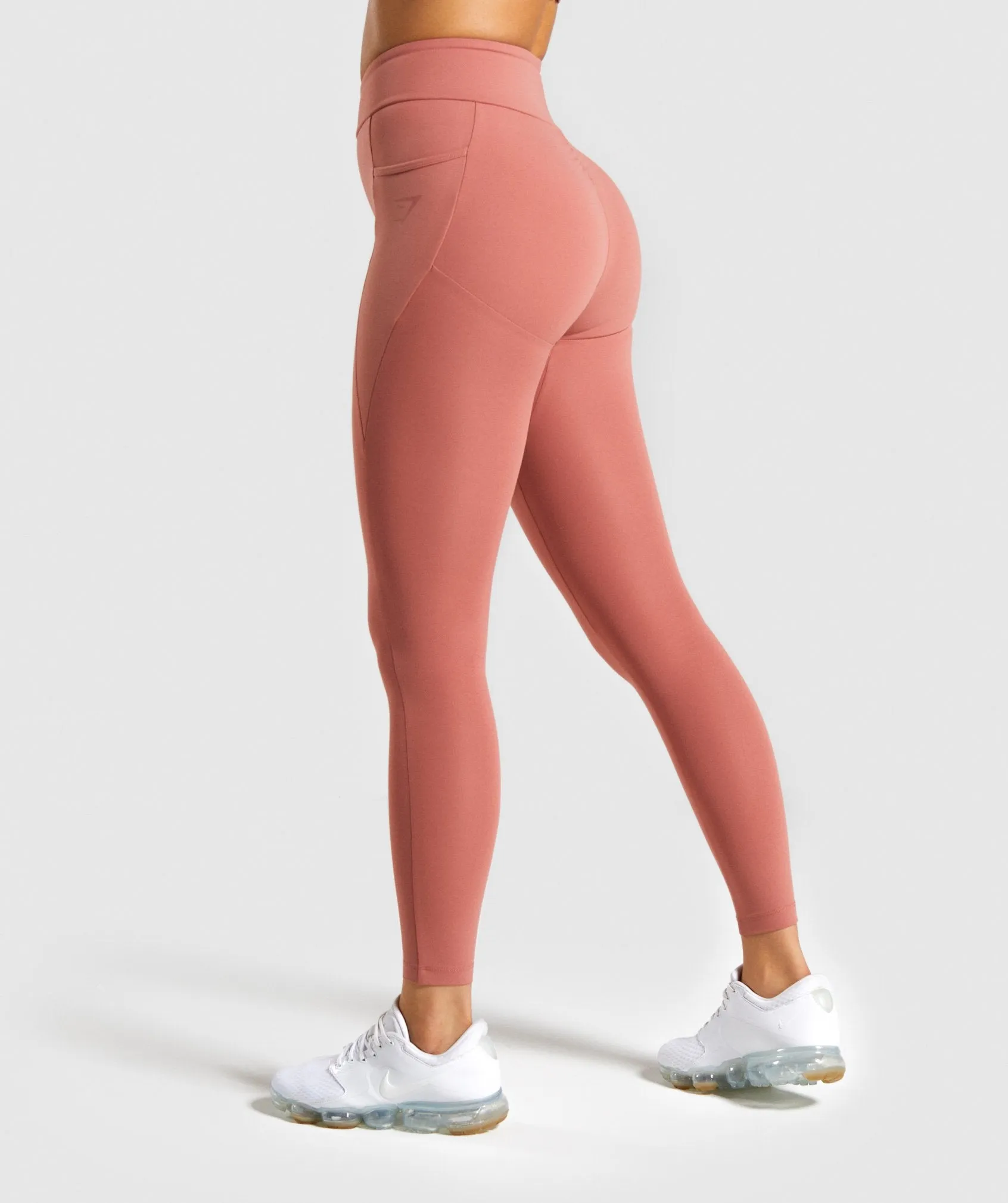 Gymshark Sculpt Leggings - Deep Blush