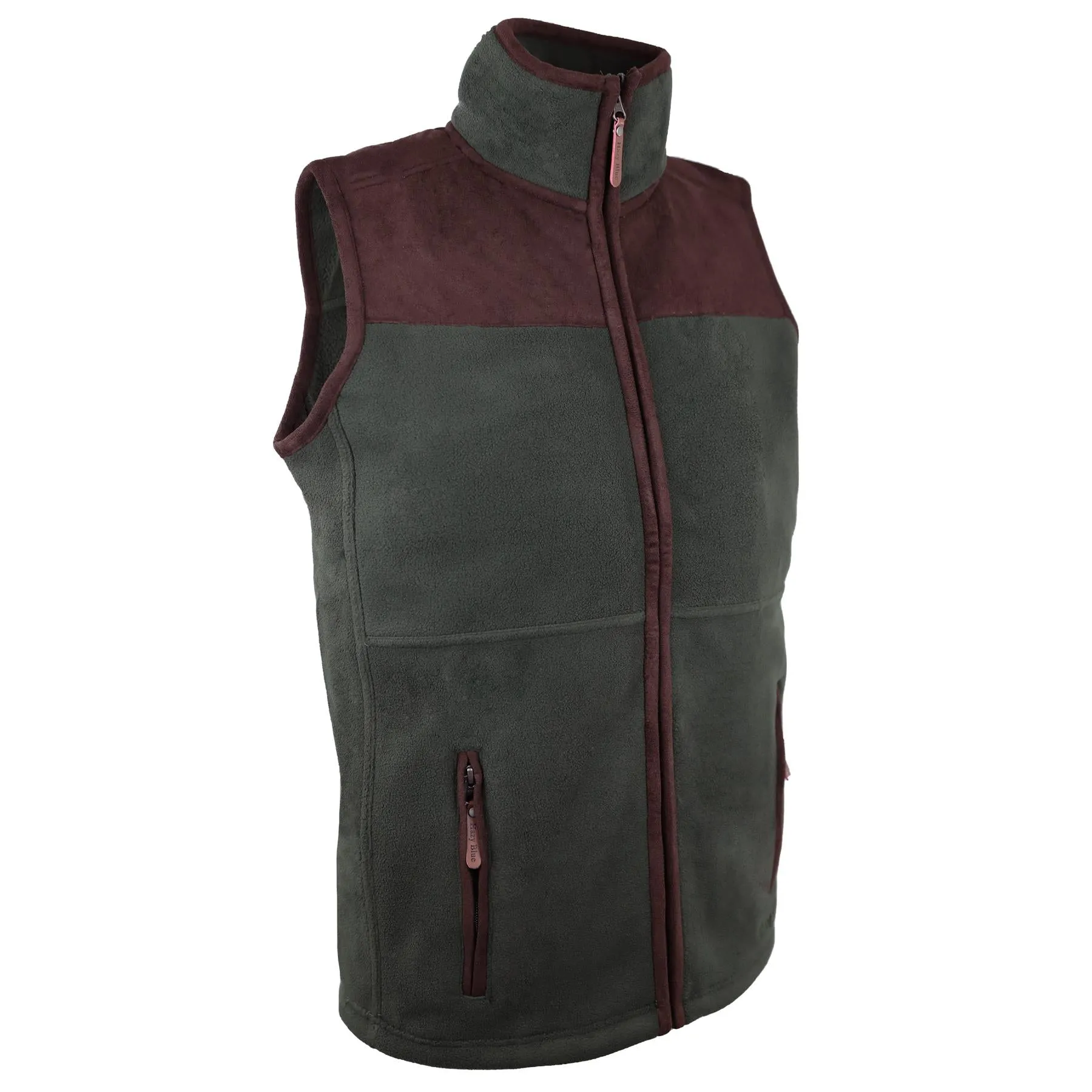 Hazy Blue Denton I Mens Fleece Gilet