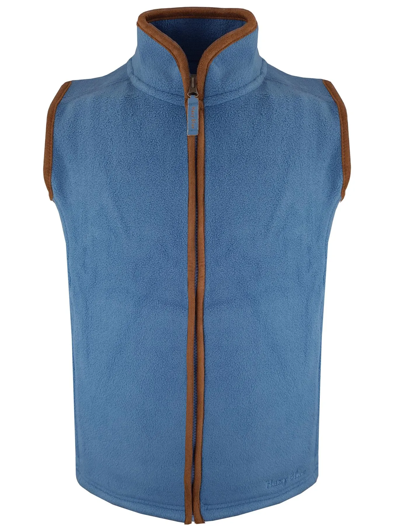 Hazy Blue Freya Full Zip Kids Fleece Bodywarmer