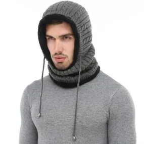 Head Warmer with Sweatshirt-Style Design