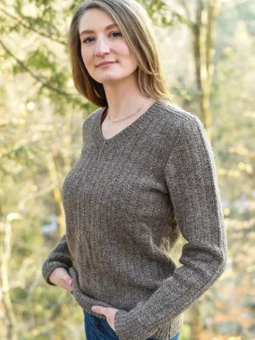 Her Home Office Pullover <br/><small>knitting pattern</small>