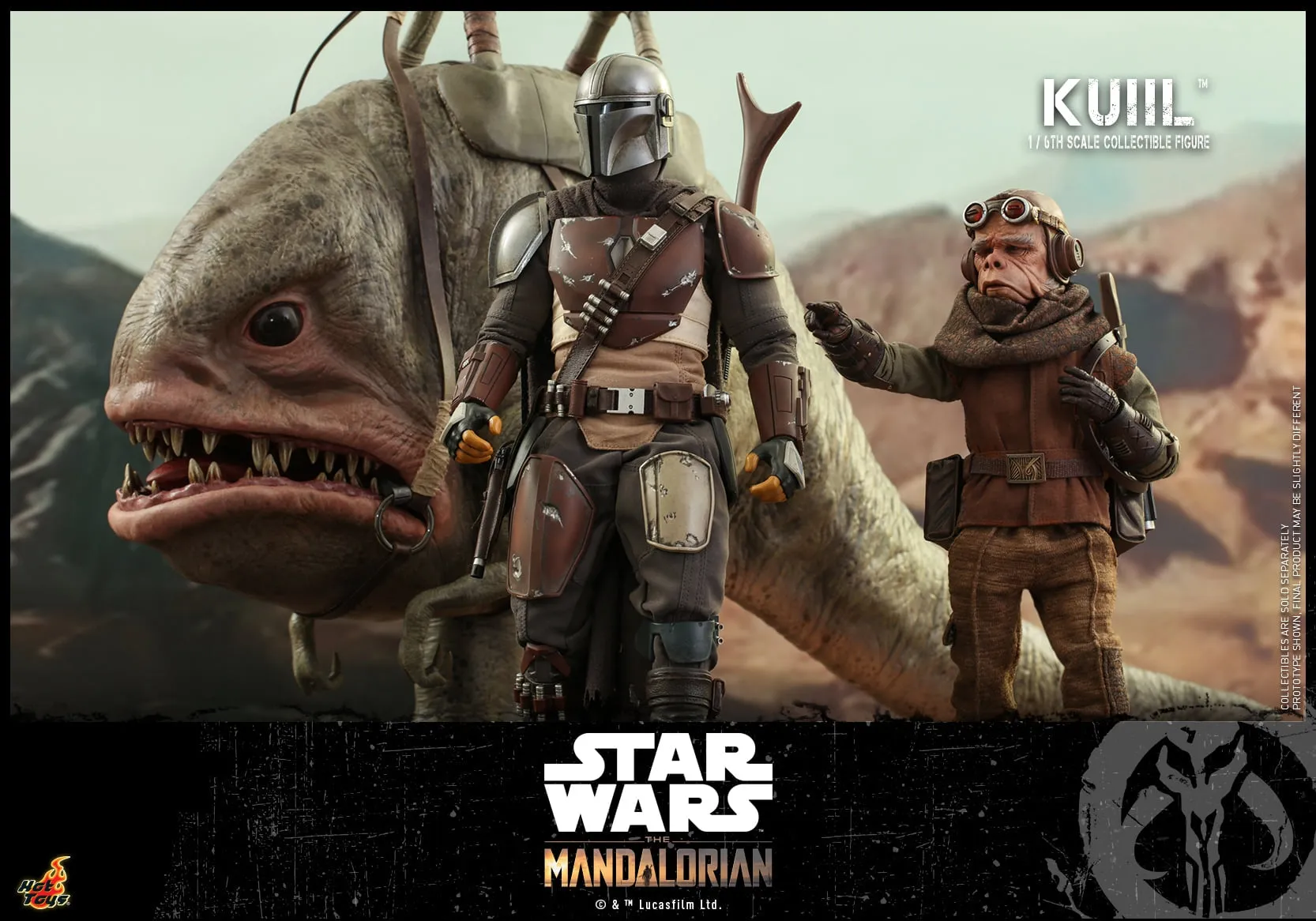 Hot Toys - TMS048 - Star Wars: The Mandalorian - 1/6th scale Kuiil Collectible Figure