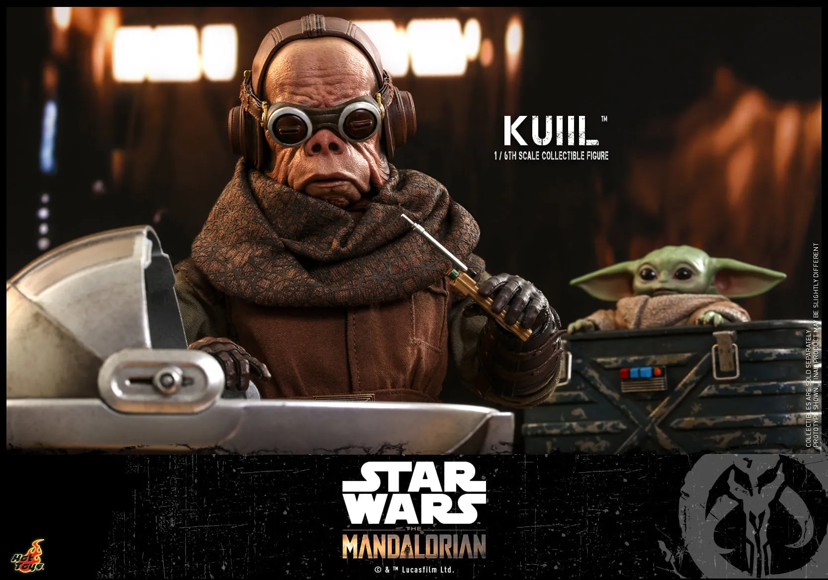 Hot Toys - TMS048 - Star Wars: The Mandalorian - 1/6th scale Kuiil Collectible Figure