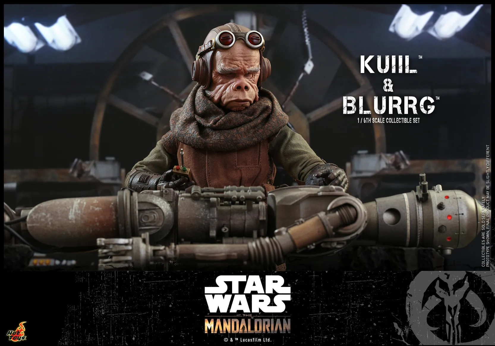 Hot Toys - TMS049 - Star Wars: The Mandalorian - 1/6th scale Kuiil & Blurrg Collectible Set