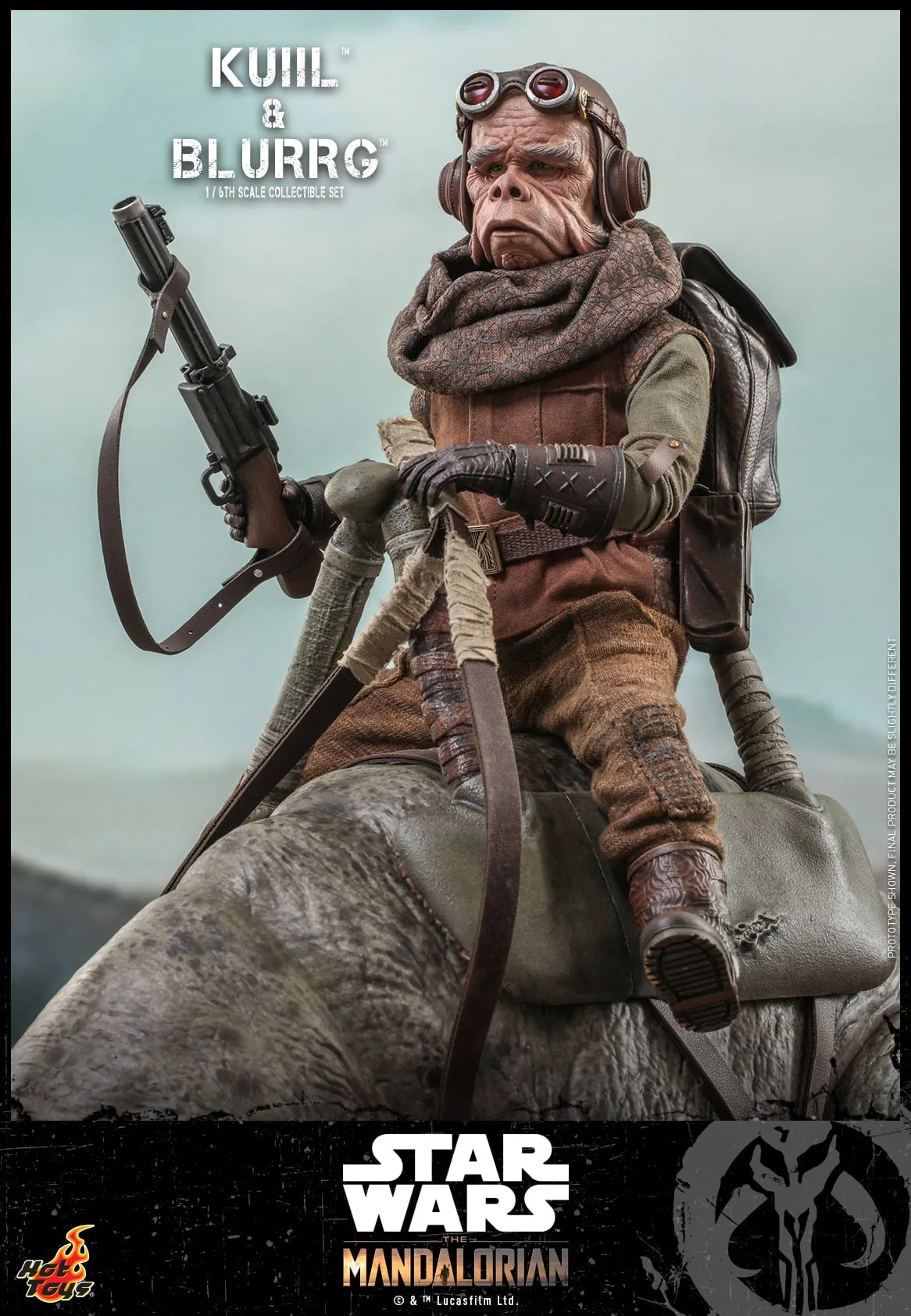 Hot Toys - TMS049 - Star Wars: The Mandalorian - 1/6th scale Kuiil & Blurrg Collectible Set