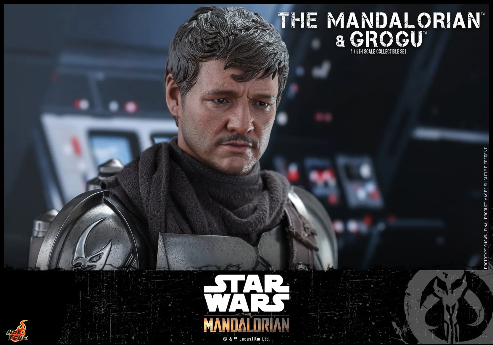 Hot Toys - TMS051 - Star Wars: The Mandalorian™ - 1/6th scale The Mandalorian™ and Grogu™ Collectible Set