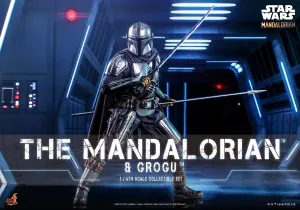 Hot Toys - TMS051 - Star Wars: The Mandalorian™ - 1/6th scale The Mandalorian™ and Grogu™ Collectible Set