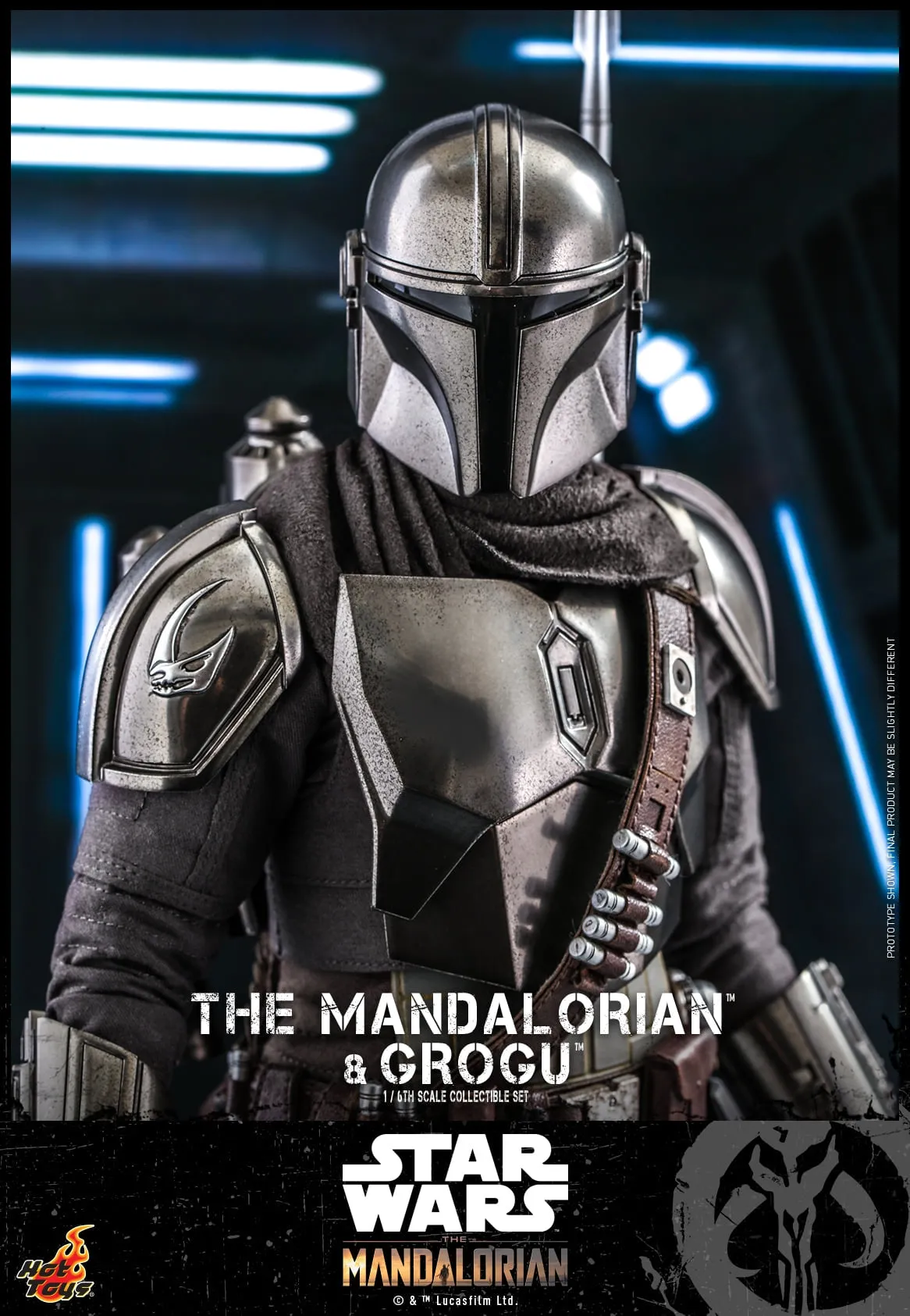 Hot Toys - TMS051 - Star Wars: The Mandalorian™ - 1/6th scale The Mandalorian™ and Grogu™ Collectible Set