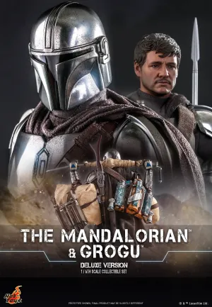 Hot Toys - TMS052 - Star Wars: The Mandalorian™ - 1/6th scale The Mandalorian™ and Grogu™ Collectible Set (Deluxe)