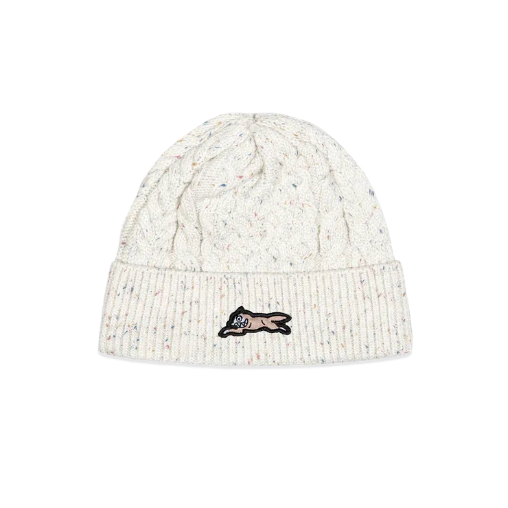 Icecream Cable Knit Hat (Whisper White)