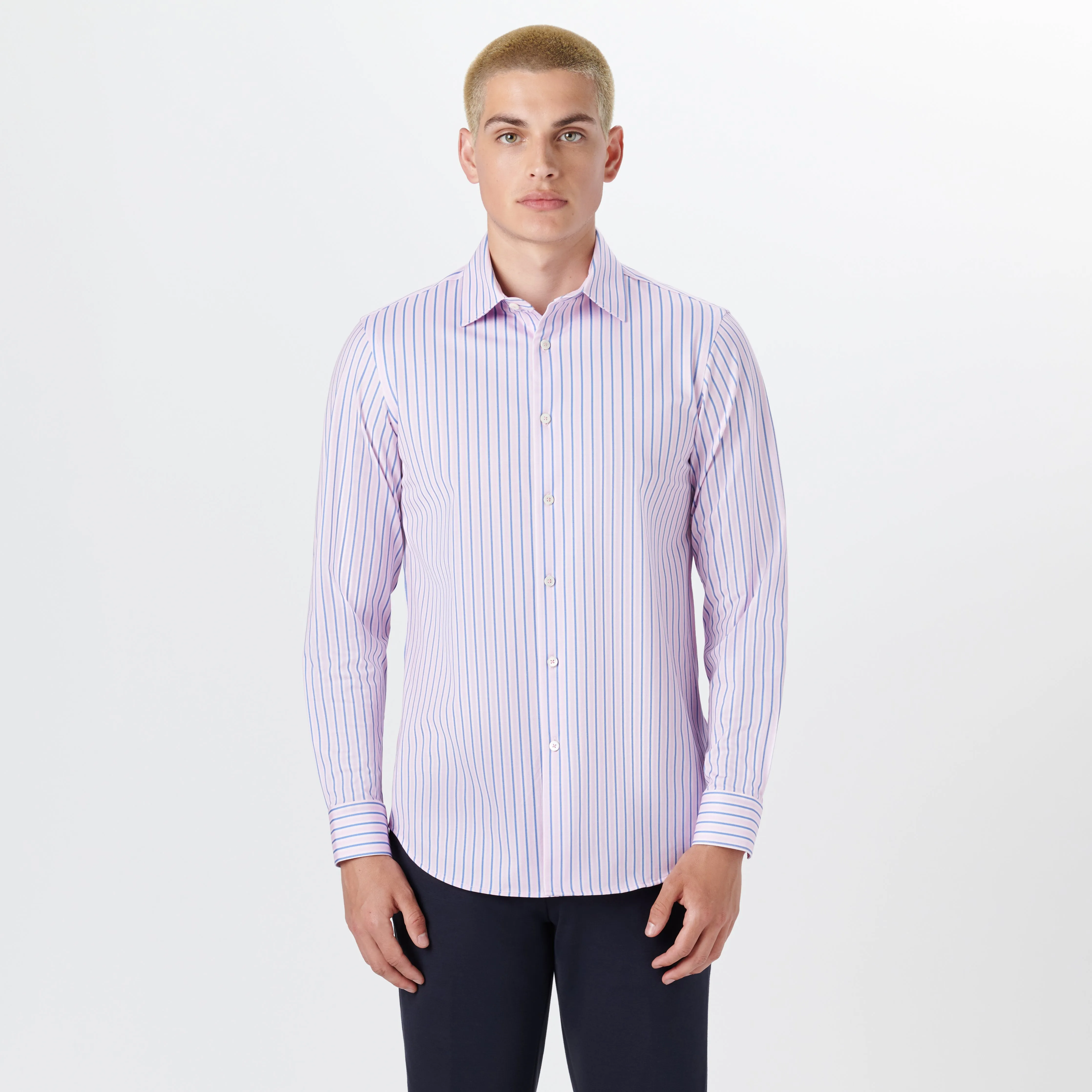 JAMES Pin Stripe OoohCotton Twill Shirt