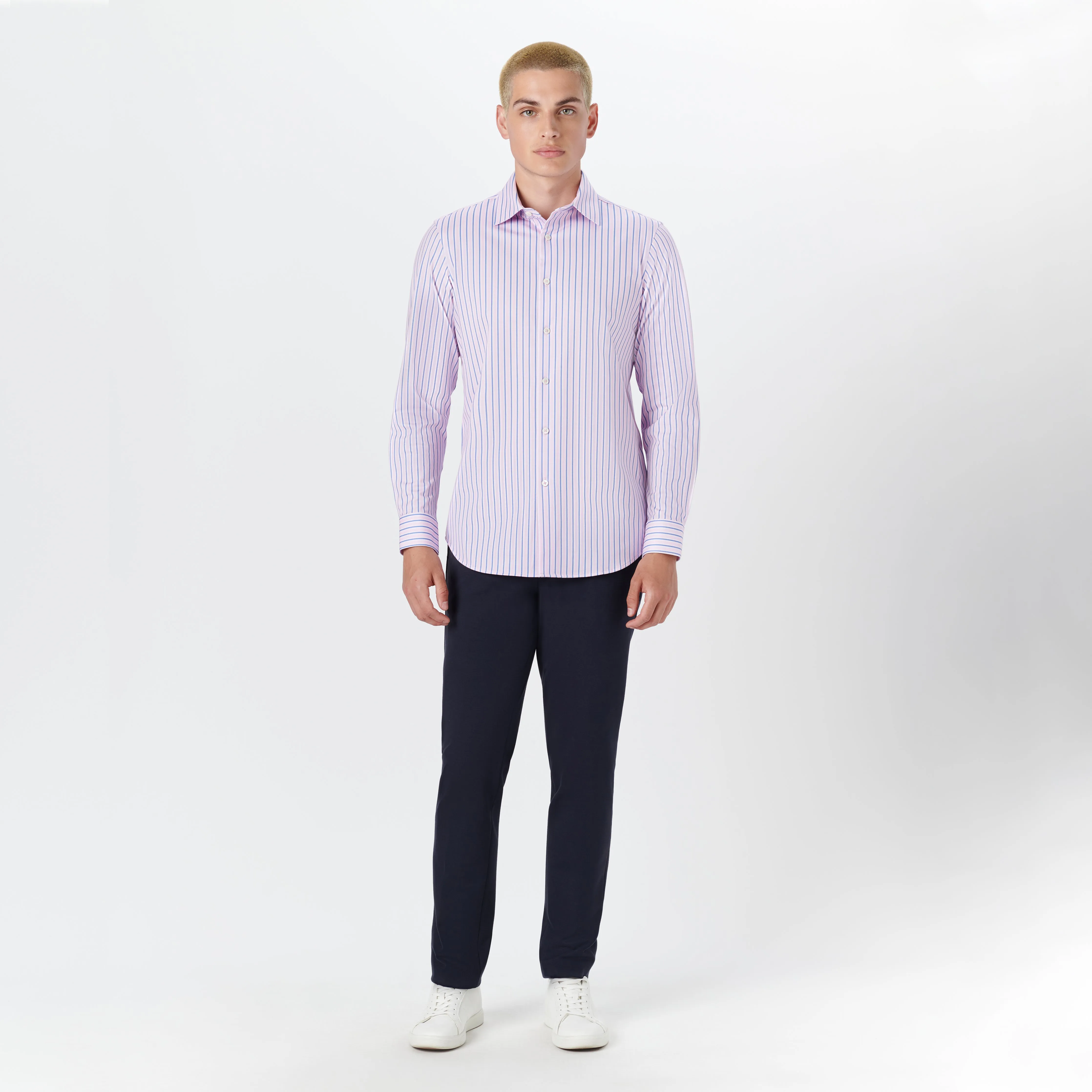 JAMES Pin Stripe OoohCotton Twill Shirt