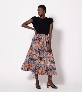 Jodie Ankle Skirt | Mirage