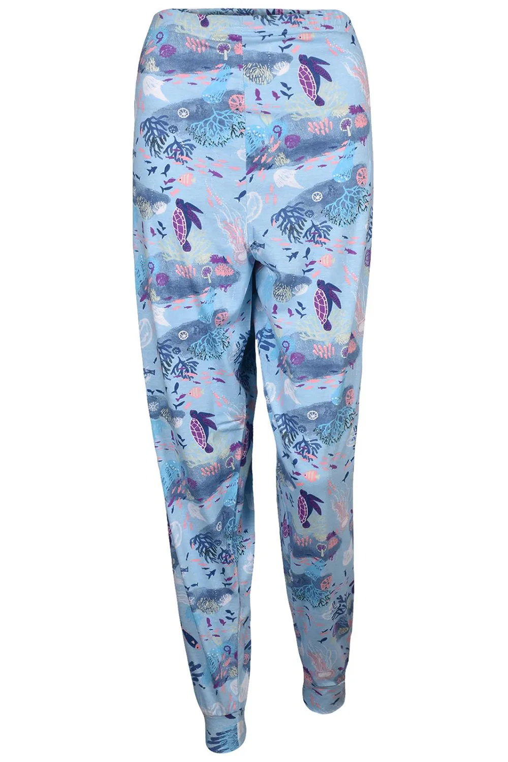 Ladies Sealife Pyjama Set