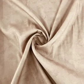 Light Brown Solid Cotton Satin Fabric