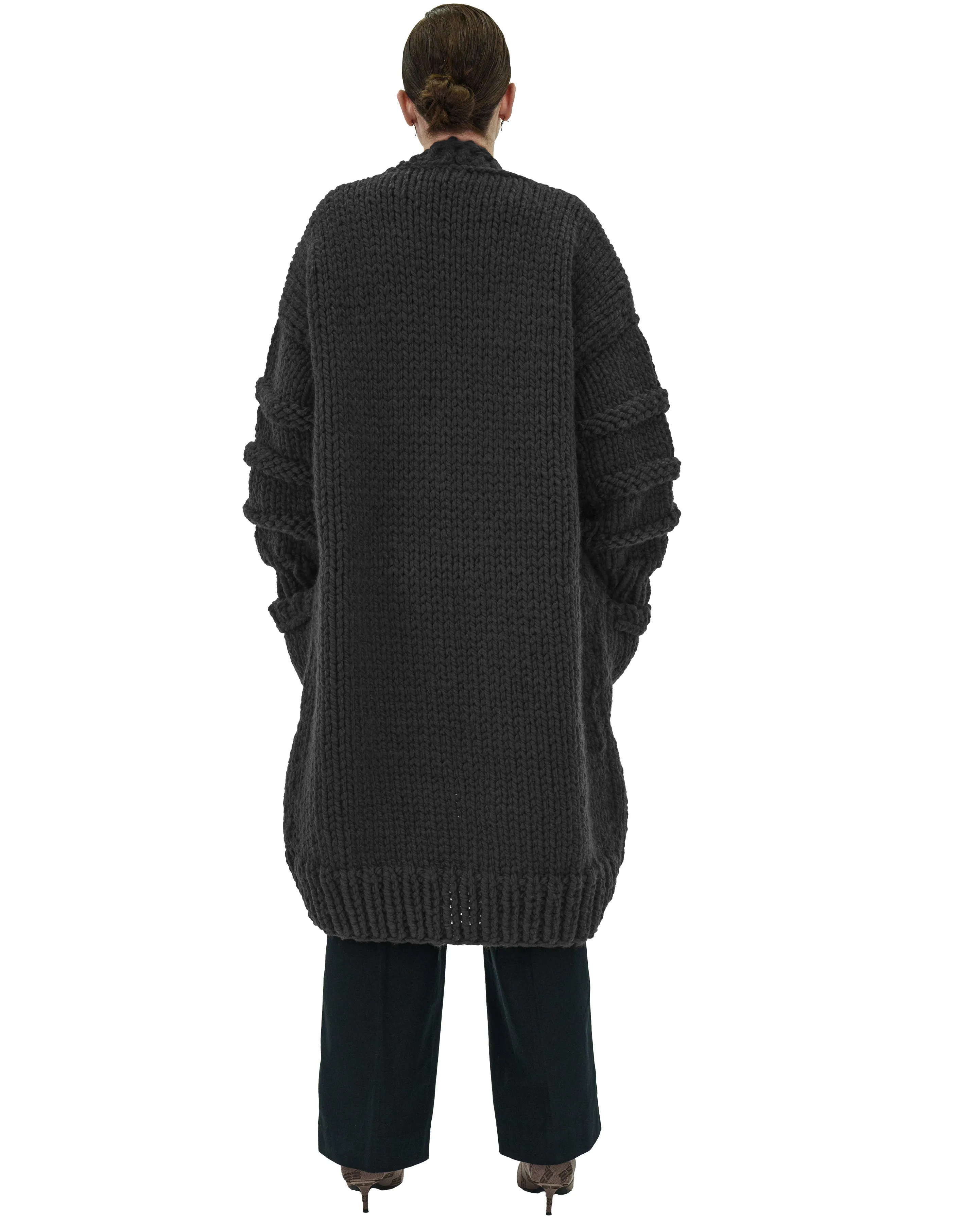 Long Pocketed Cardigan