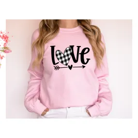 LOVE Tee Shirt or Sweatshirt, Unisex Tee Shirt, Woman Tee Shirt, XOXO shirt