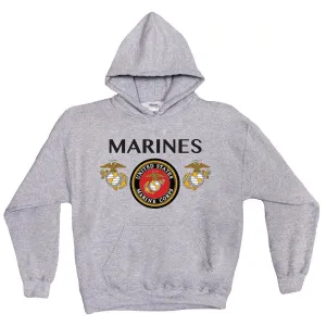 Marines Seal Pullover Hoodie Sweatshirt