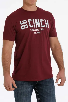 Men's Burgundy Cinch Shirt