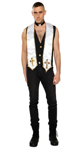 Mens Priest Costume Costume