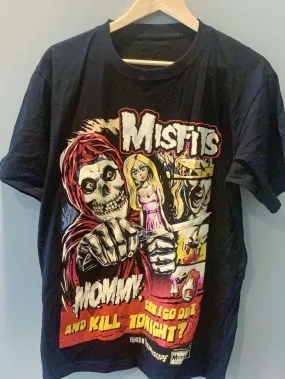 MISFITS 100% MEN'S LARGE Cotton New Vintage Band T Shirt