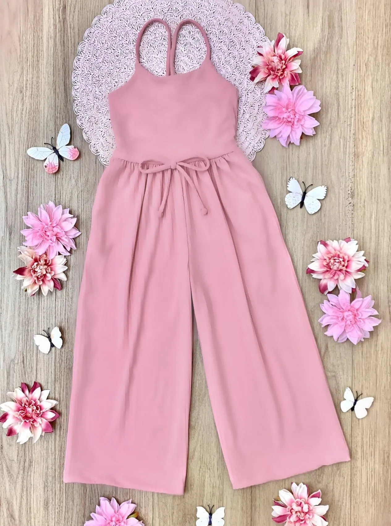 Mommy and Me Blushing Beauties Pink Jumpsuit