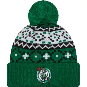 NBA Boston Celtics New Era Nostalgia Knit Hat