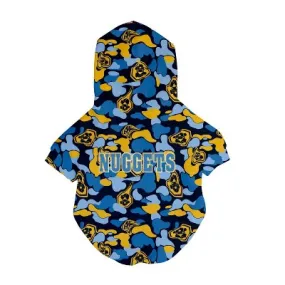 NBA Denver Nuggets Pets Camouflage Hooded Sweatshirt - XL