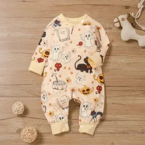 New Halloween Baby Jumpsuit Long Sleeve Crawling Suit