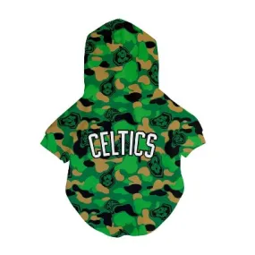 New - NBA Boston Celtics Pets Camouflage Hooded Sweatshirt - XL