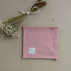 Organic Rib Scarf - Dusty Rose