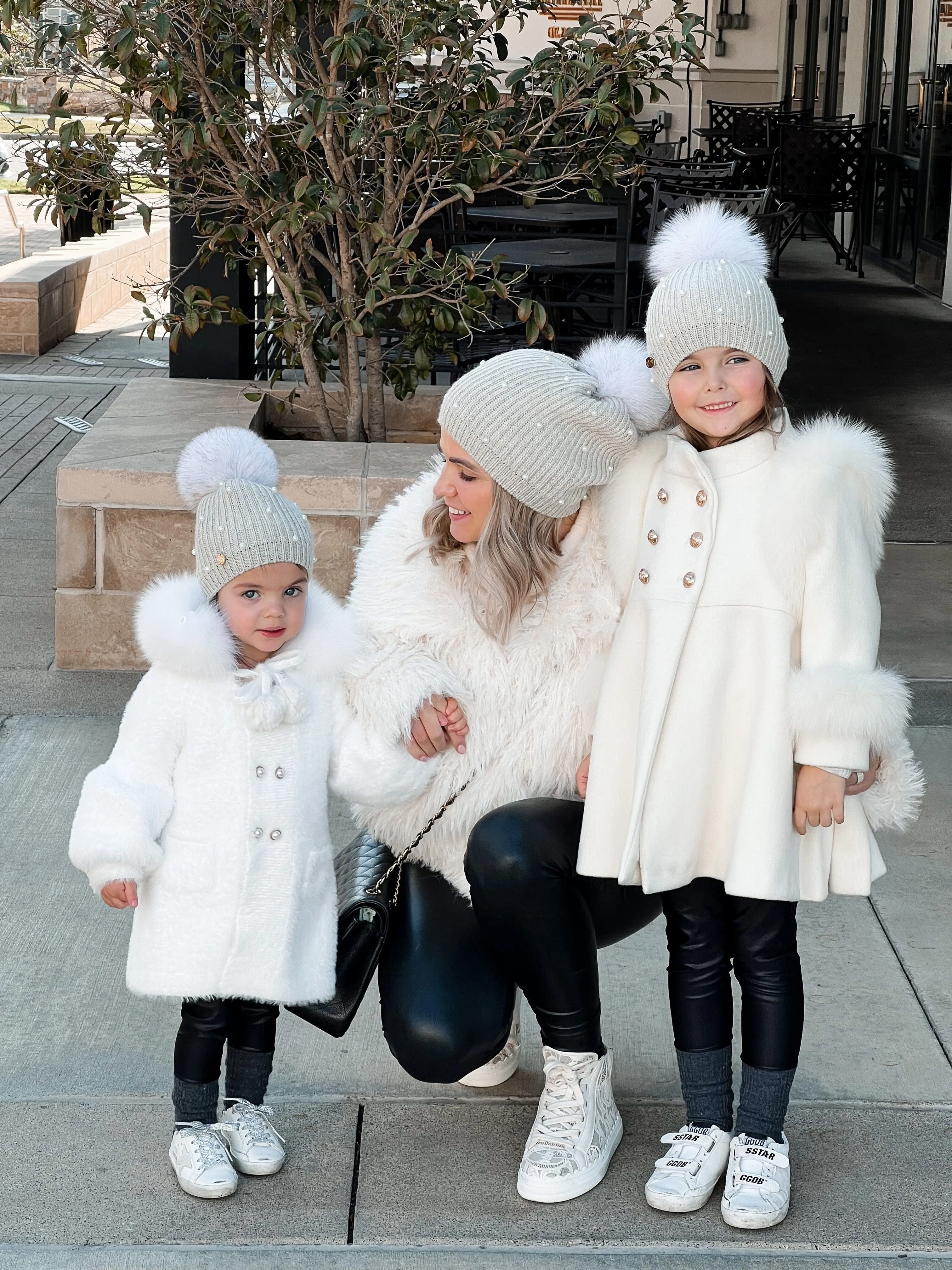 Pearl Angora Kids Hat