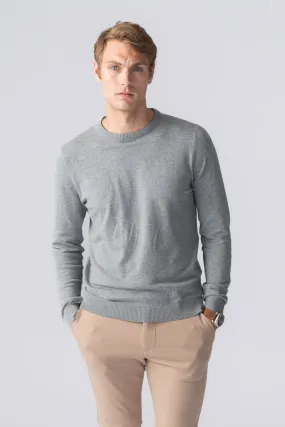 Pullover Roundneck - Gray Melange