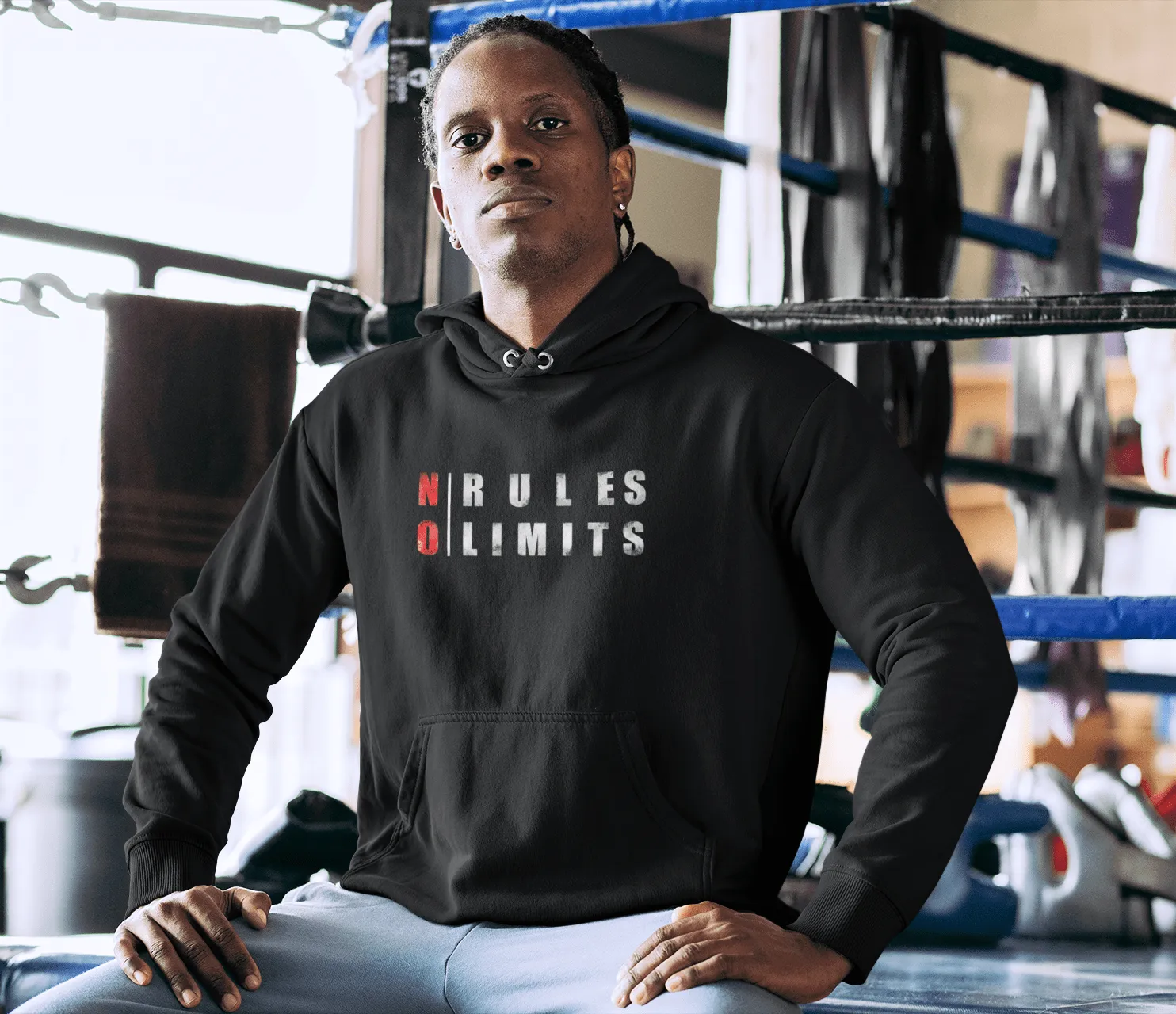 " NO RULES, NO LIMIT " - WINTER HOODIES