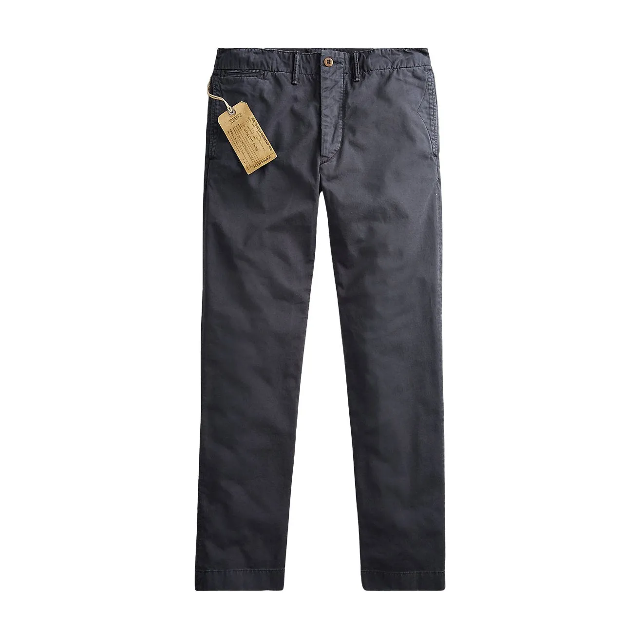 RRL by Ralph Lauren Officers Flat Front Chino Navy