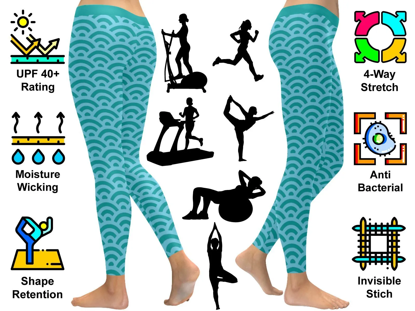 Running Late & Blessed With Faith Soft Leggings For Women Christian - Christian Leggings For Women