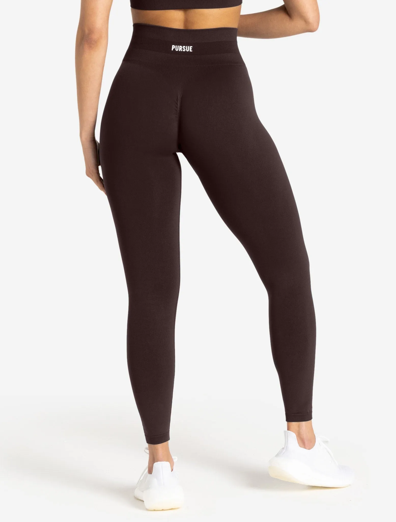 Scrunch Seamless Leggings - Chocolate Plum