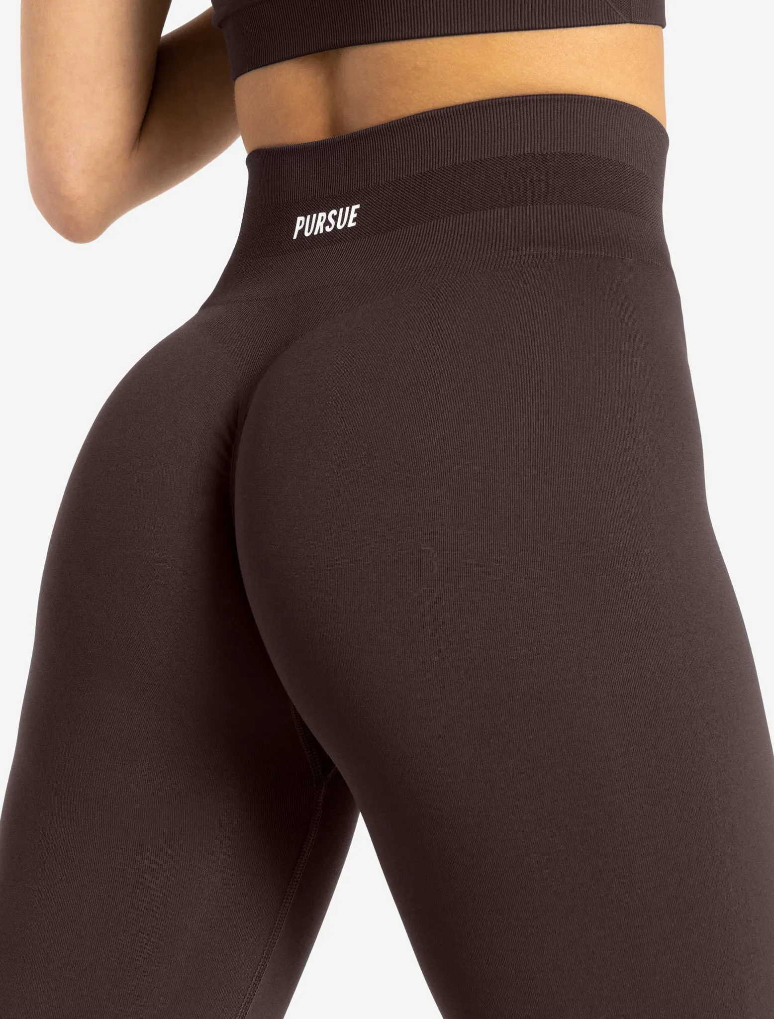 Scrunch Seamless Leggings - Chocolate Plum