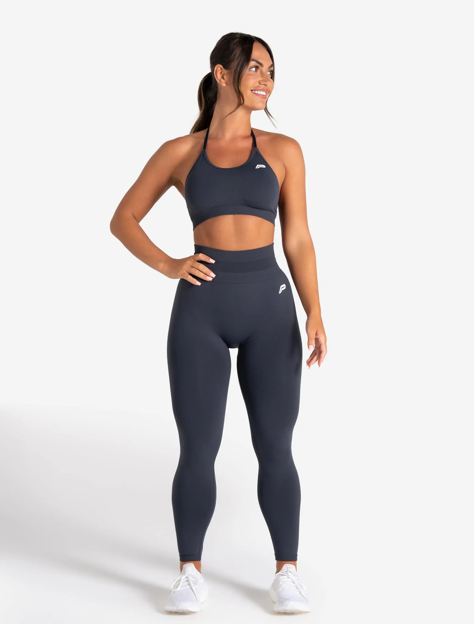 Scrunch Seamless Leggings - Midnight Blue